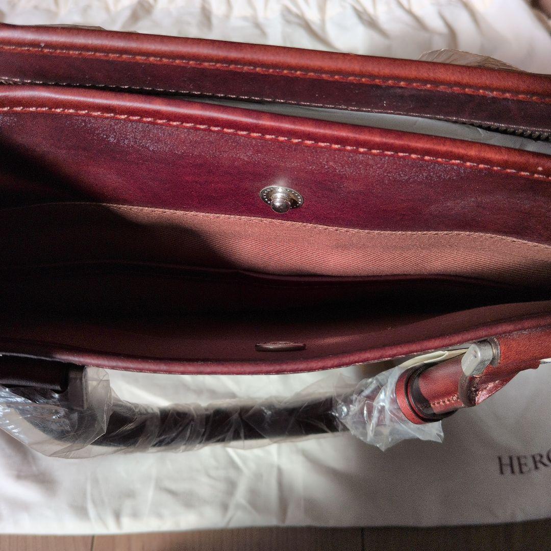 エルゴポック hergopoch ビジネスバッグ トート ハンドバッグ 本革