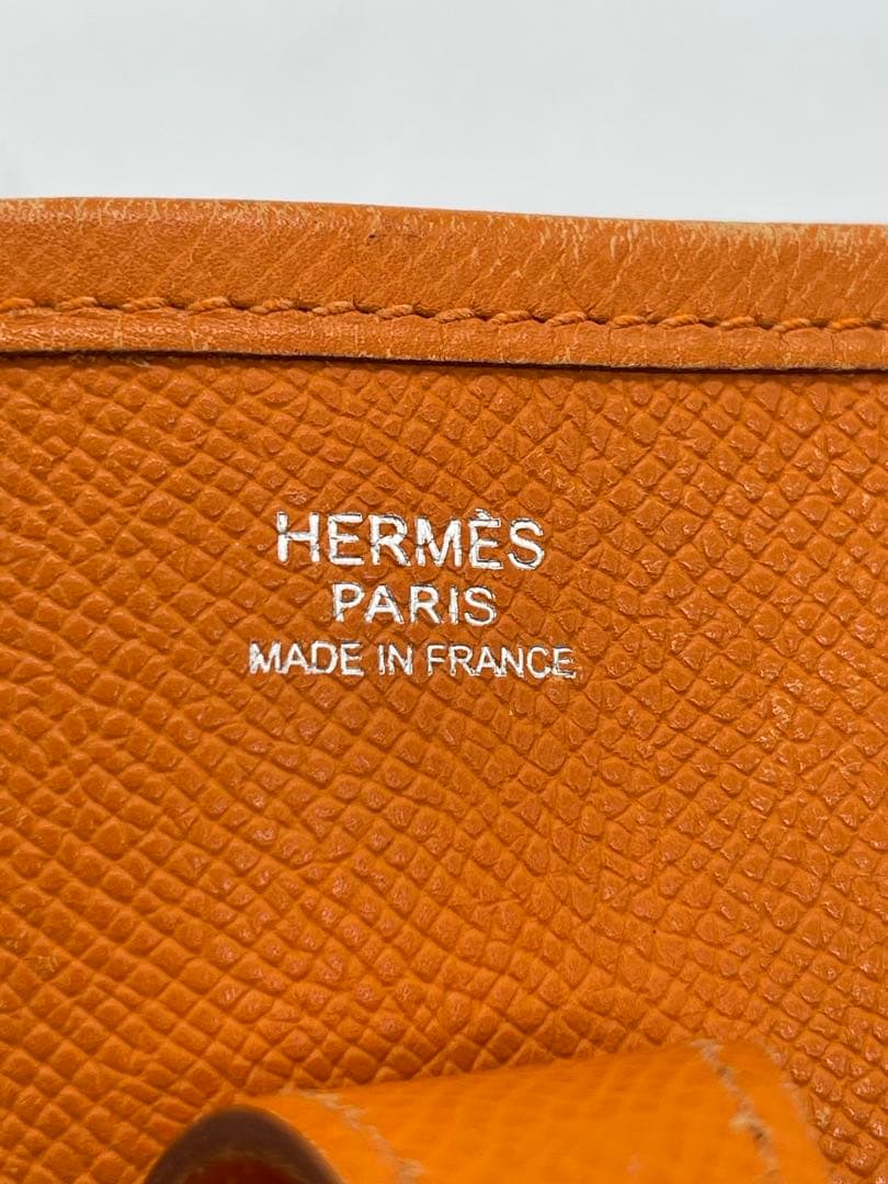 HERMES エルメス エヴリン PM ゴールド □J刻印 ショルダーバッグ