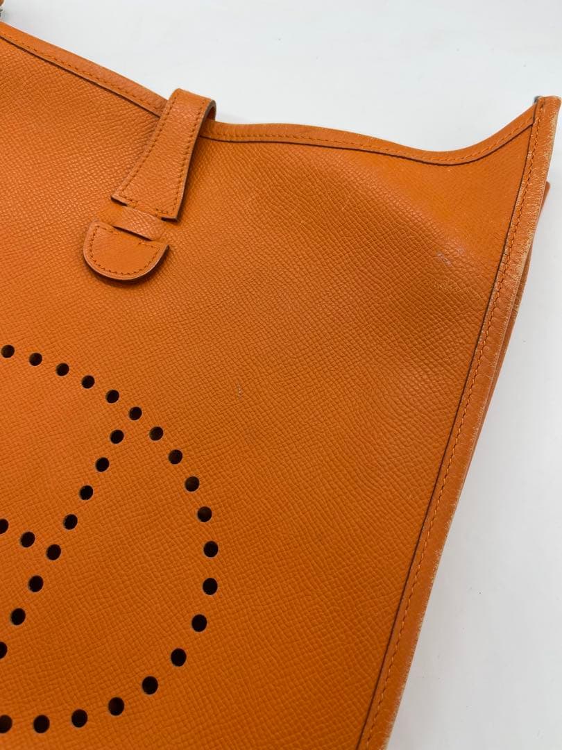 HERMES エルメス エヴリン PM ゴールド □J刻印 ショルダーバッグ