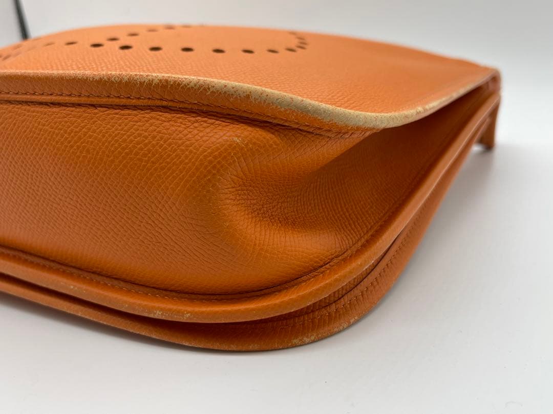 HERMES エルメス エヴリン PM ゴールド □J刻印 ショルダーバッグ