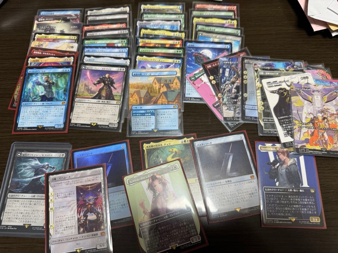 「MTG -ffコラボ　一箱開封セット プレイ未使用 美品 大量まとめ売り」