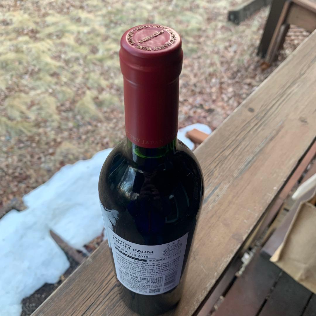 サントリー　フロム ファーム 岩垂原 メルロ 2019 ③