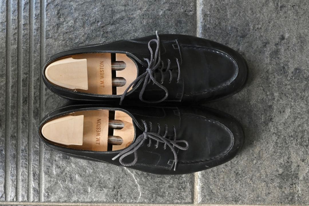 J.M. WESTON ゴルフ641 5/D 使用感あり 純正シューツリー付