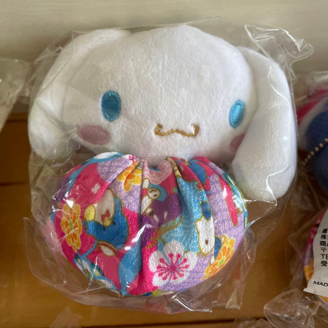 キティ　マイメロ　バツ丸　ポチャッコ　けろっぴ　ぷりん　シナモン　サム　9点