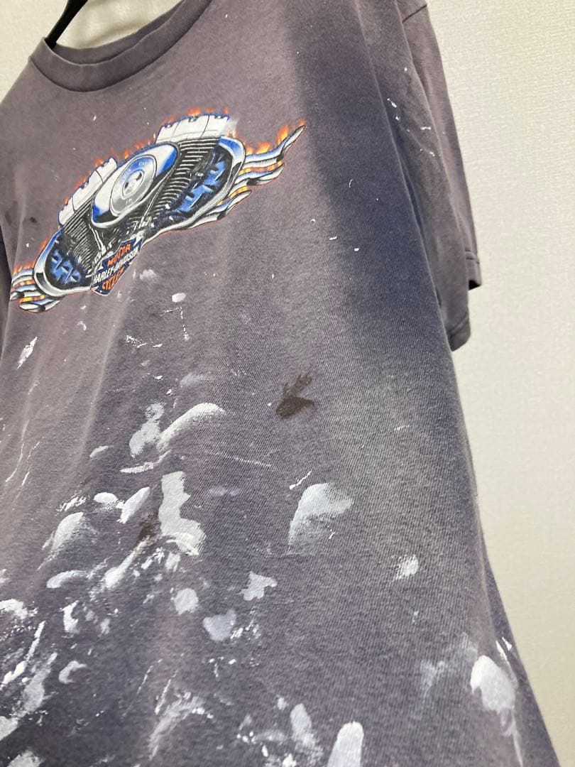 雰囲気◎2001 Harley-Davidson エンジン　フレイム　Tシャツ