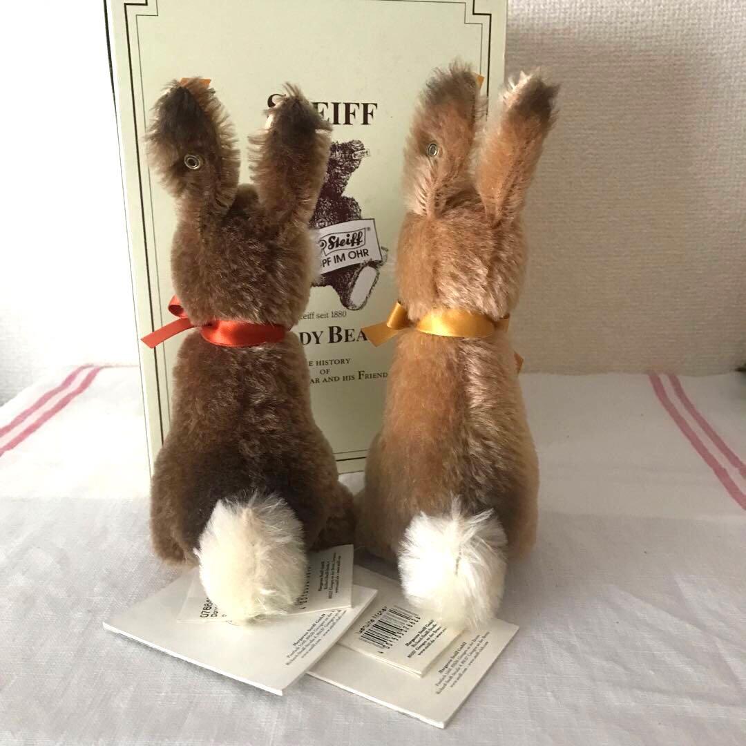 Steiff シュタイフ　Dormil うさぎ　ラビット　2体セット　2009