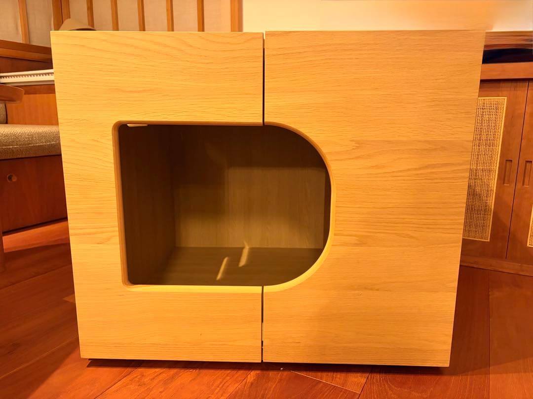 カリモクキャットレストルーム猫トイレ KARIMOKU CAT RESTROOM