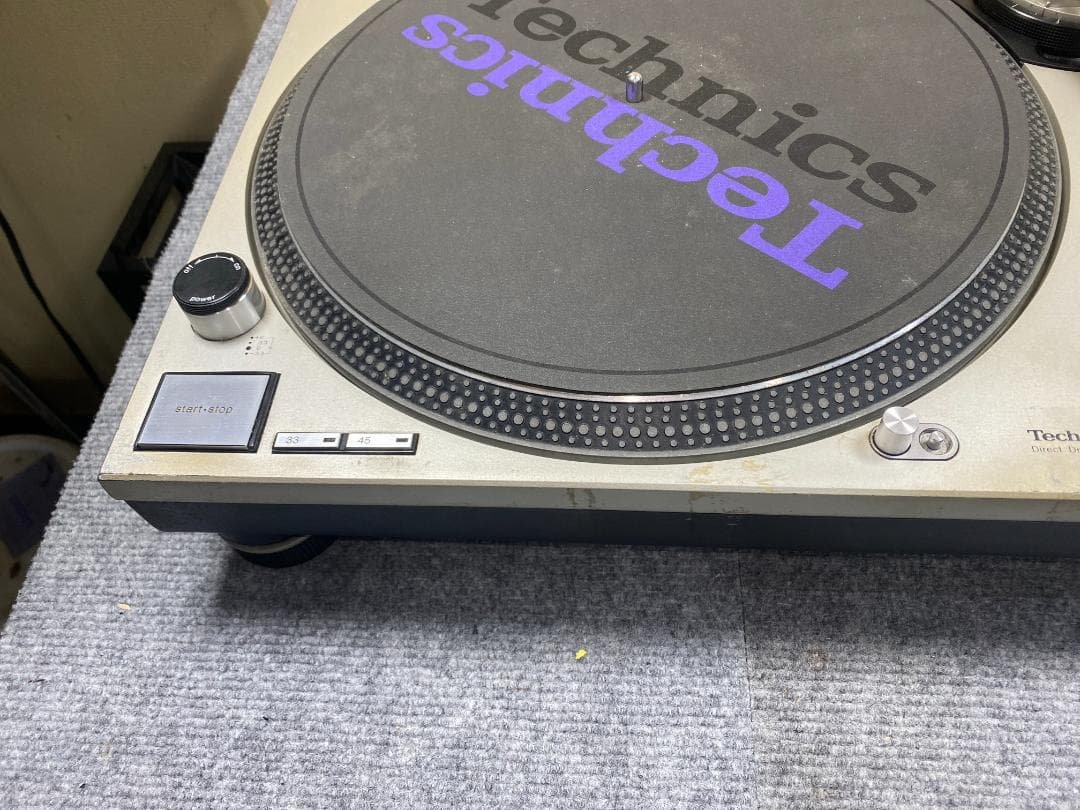 technics SL-1200mk2 ターンテーブル