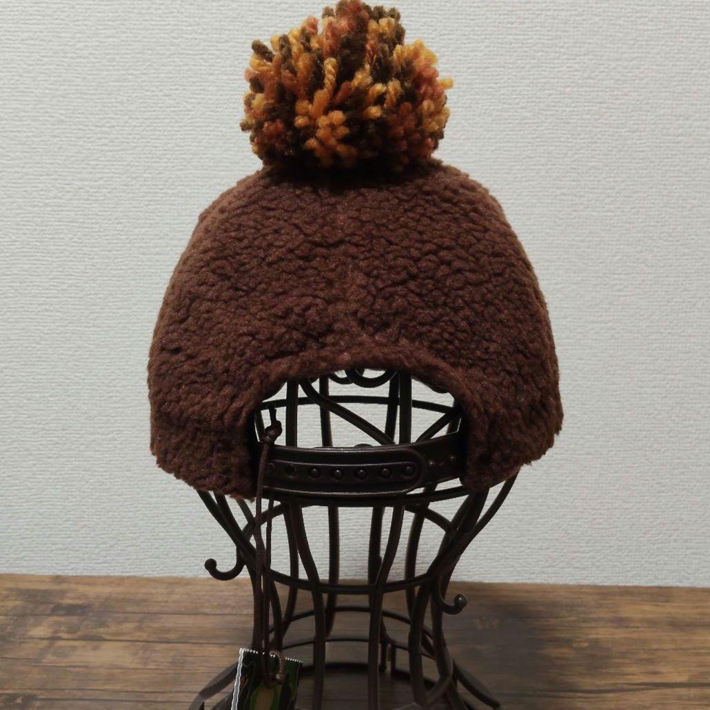 APE BAPE MILO FACE ボア フリース キャップ ポンポン付 新品