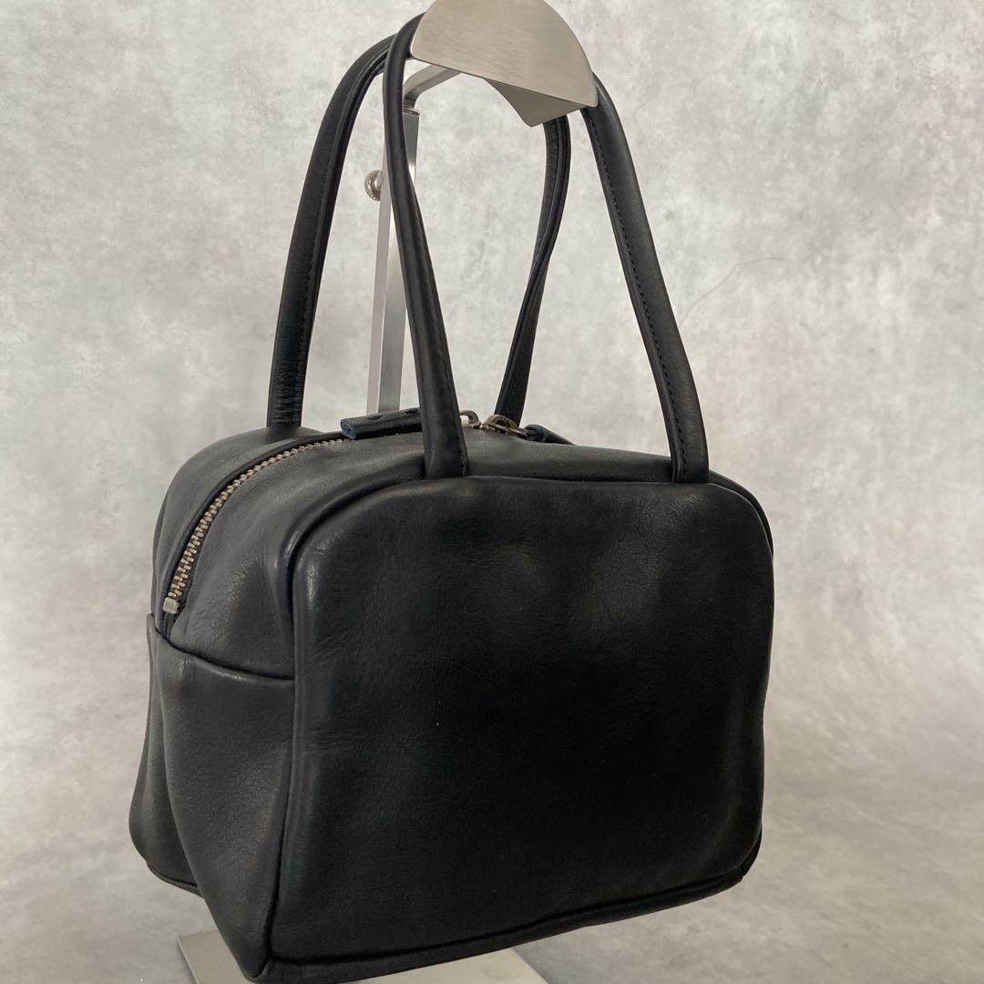 【希少✨️】a（アー）ボストンバッグ ブラック S レザーバッグ 本牛革