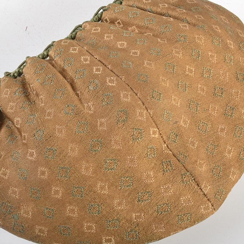 古民具　根来塗　朱塗　薬器　仕覆付　M　R7440