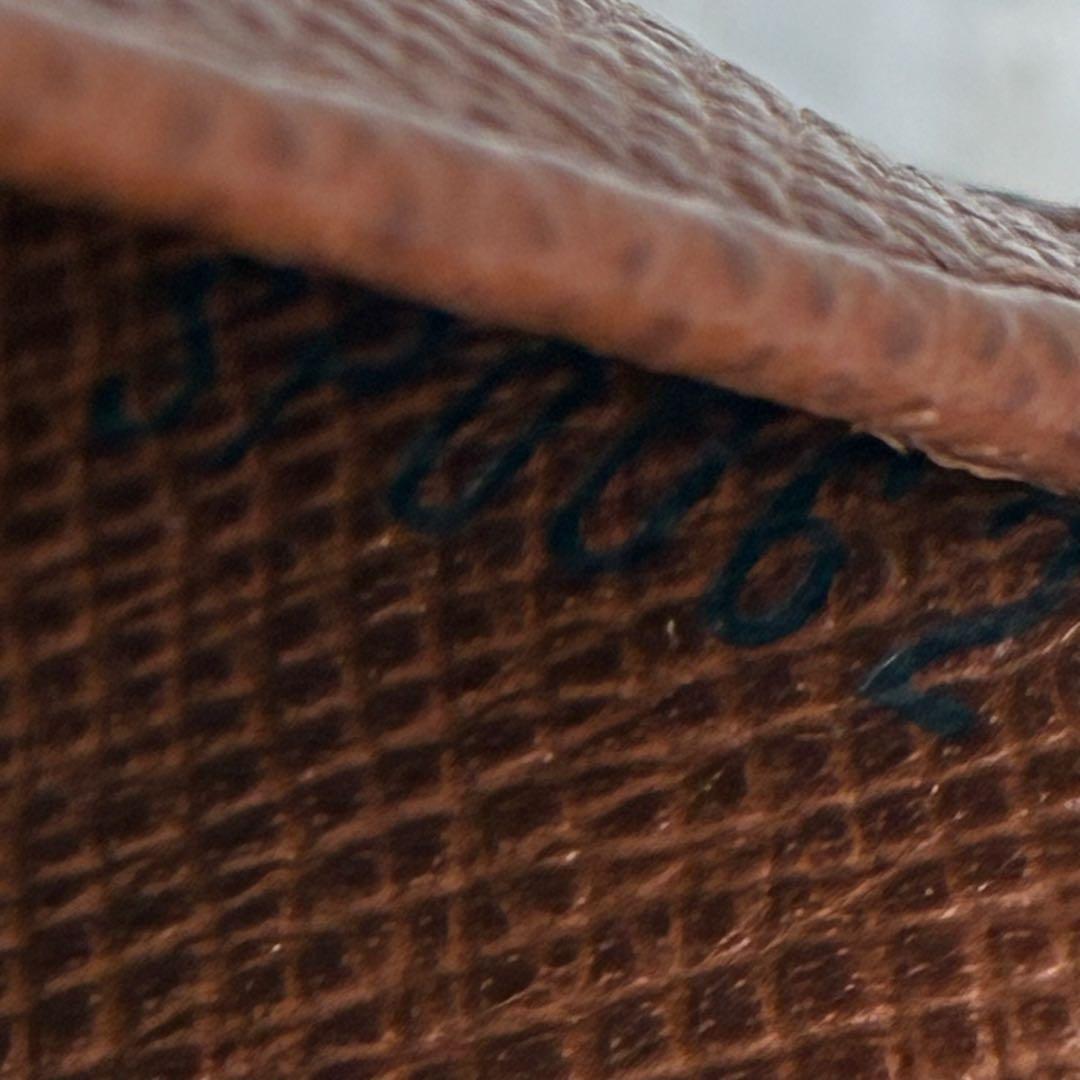 美品　60 ルイヴィトン モノグラム 三つ折り財布 mt2