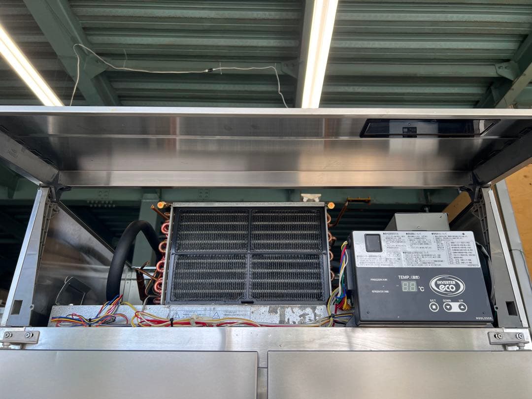 2020年フクシマガリレイ縦型冷凍冷蔵庫(2冷凍2冷蔵) 100V