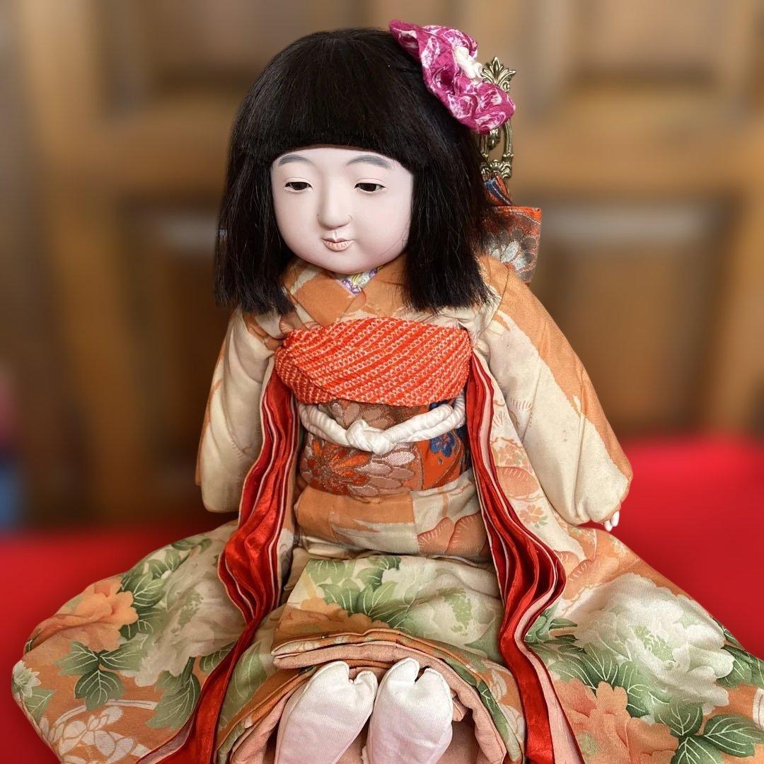 市松人形　徳山　１５号　５２ｃｍ位