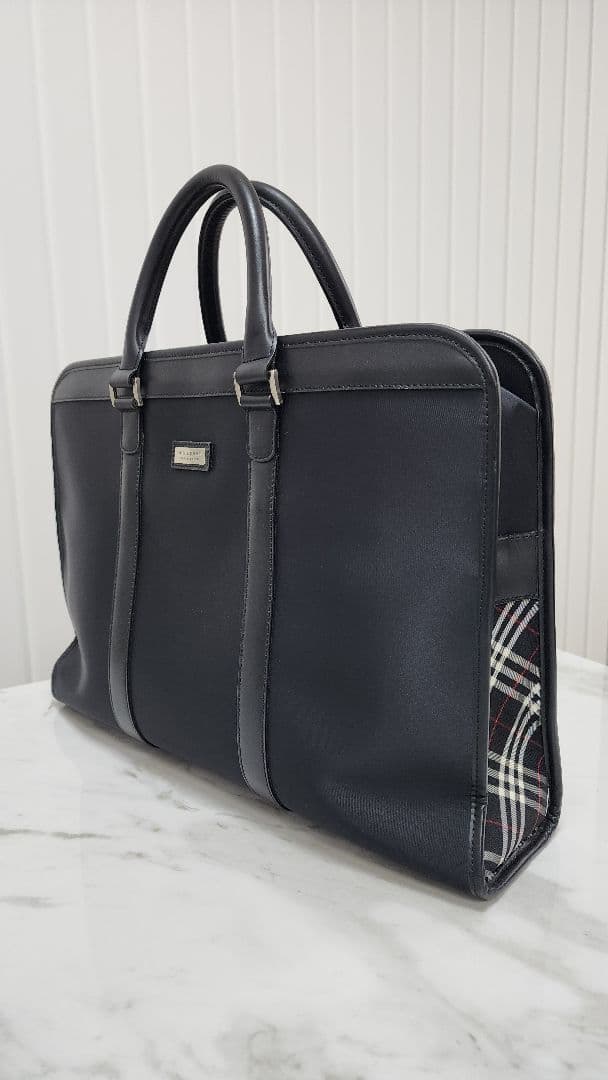 バーバリーブラックレーベル　ビジネスハンドバッグ