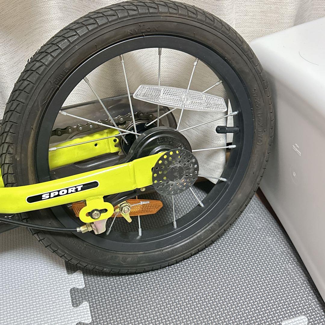 【極美品/希少カラー】STRIDER 14X ライムイエロー/説明書・部品付