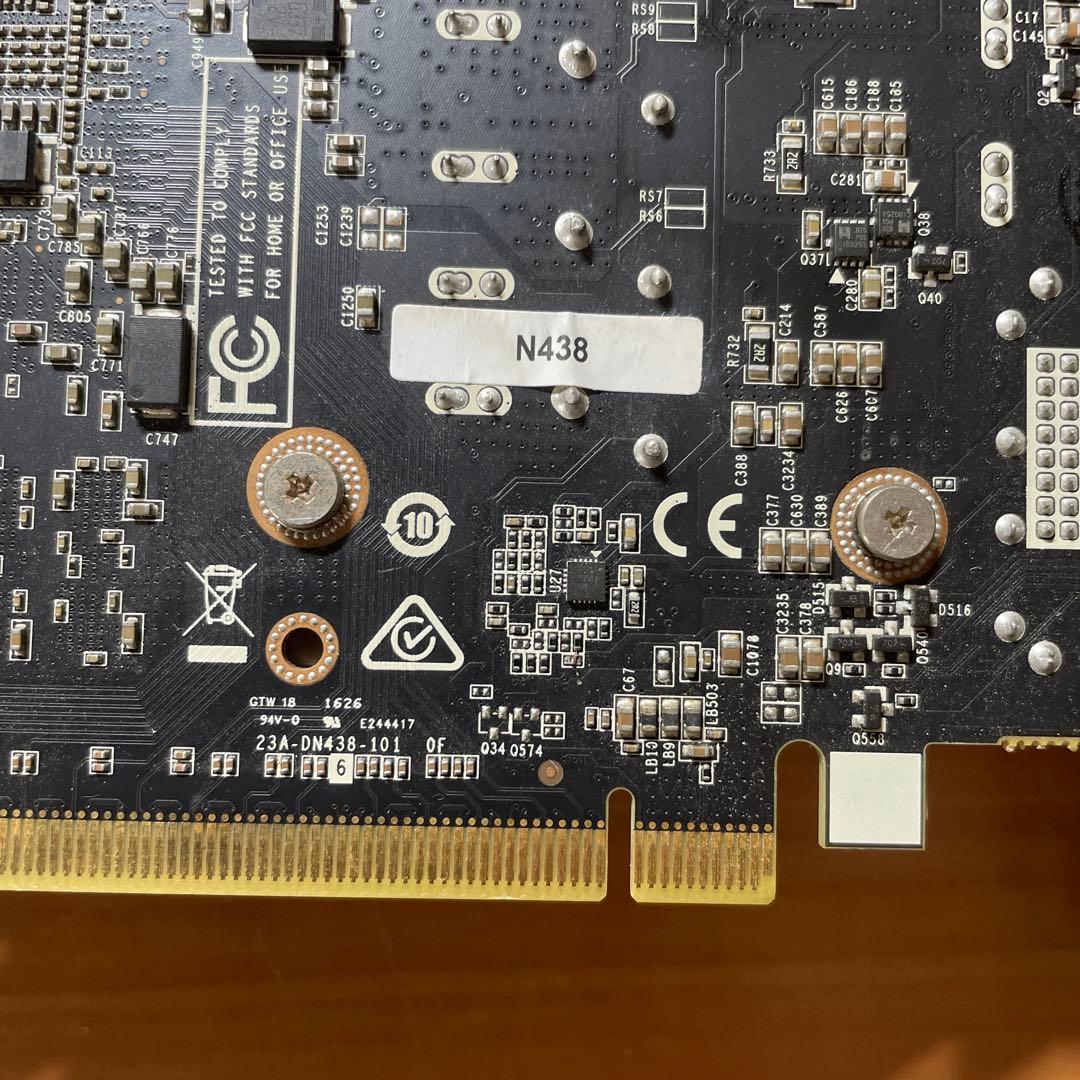 NVIDIA GeForce GTX1060 6GB 簡易動作確認済み