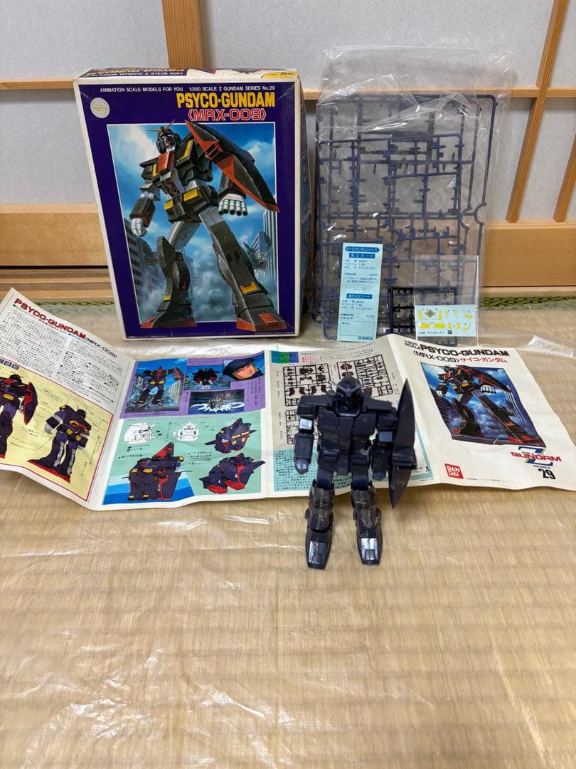 ガンプラ組立済み14点セット　（昭和ジャンク品）