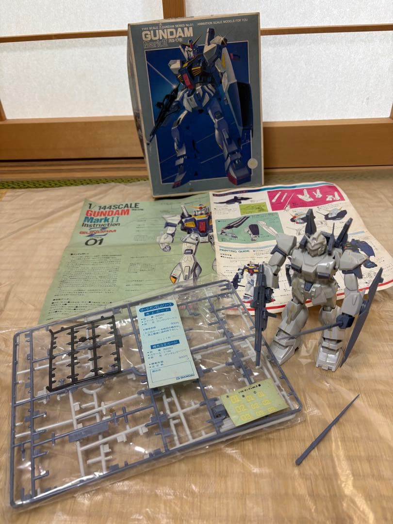 ガンプラ組立済み14点セット　（昭和ジャンク品）