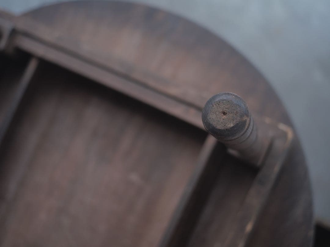 ちゃぶ台　ローテーブル　折り畳み　机　古家具　古道具　アンティーク　昭和レトロ