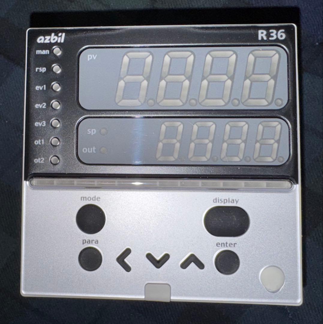 azbil アズビル デジタル指示調節計 R36TC0UA21D00 未使用品