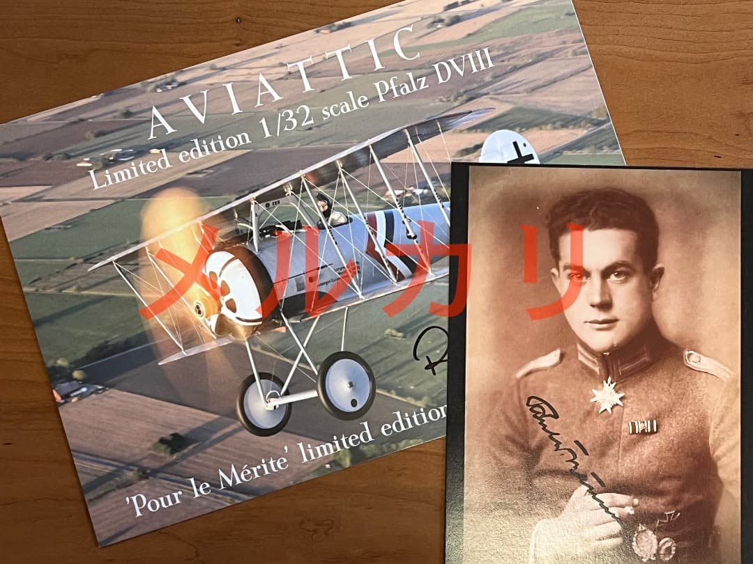 値下げ AVIATTIC 1/32限定キットファルツPFALZ DVIII戦闘機
