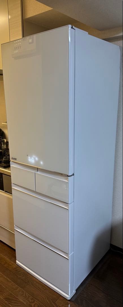 (美品)三菱電機　MR-MB84SH-W 冷蔵庫 421L