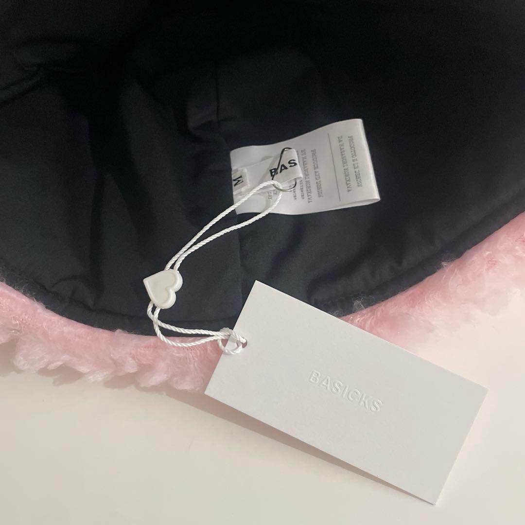 ベイシックス ベアビーニー ピンク