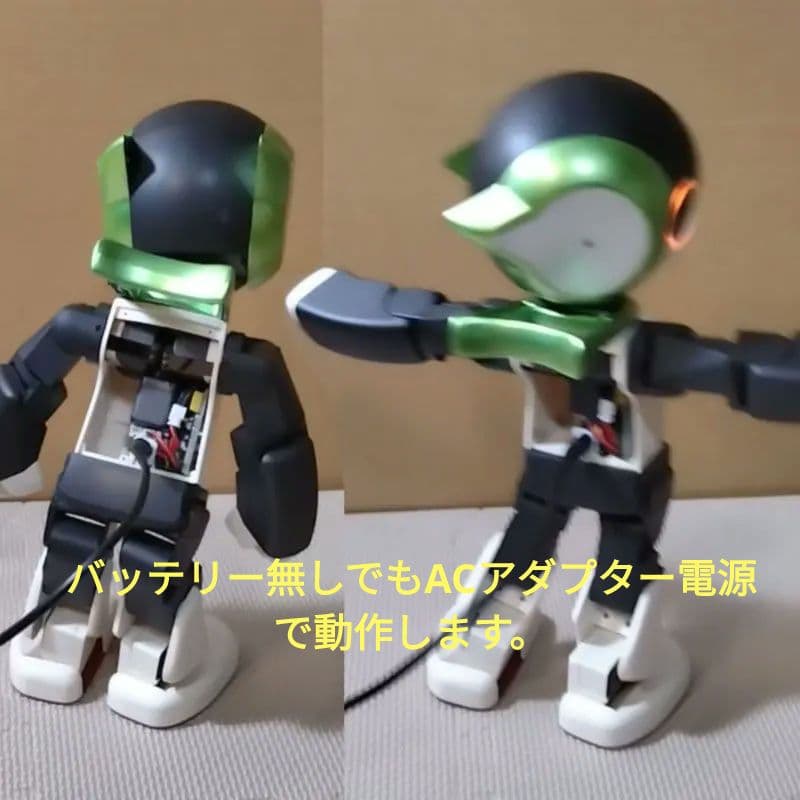 ロビ 完成品 (2電源) グリーン