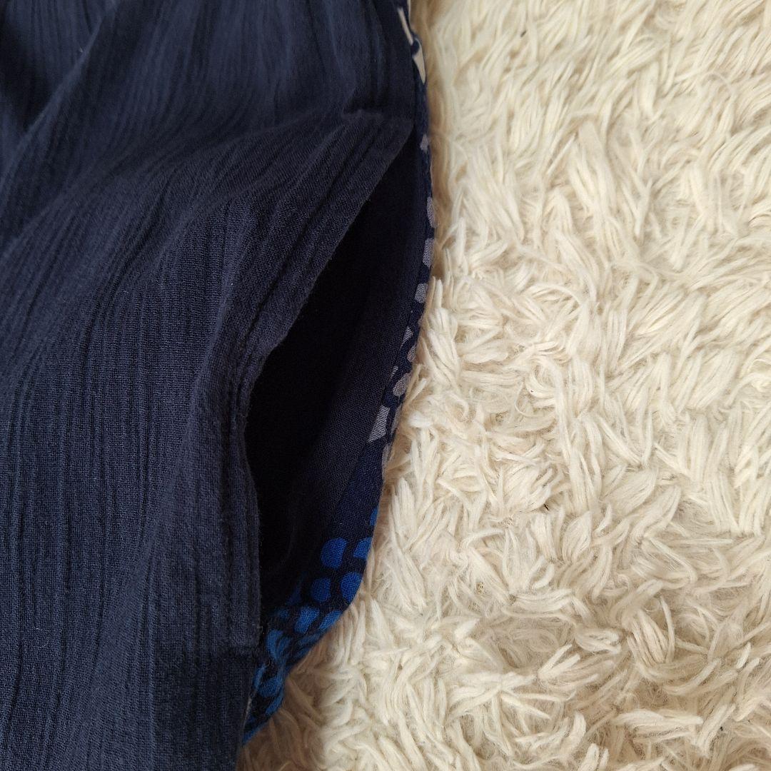 【美品】SOU・SOU モスリン富士　菊づくし夜来　サルエルパンツ　M