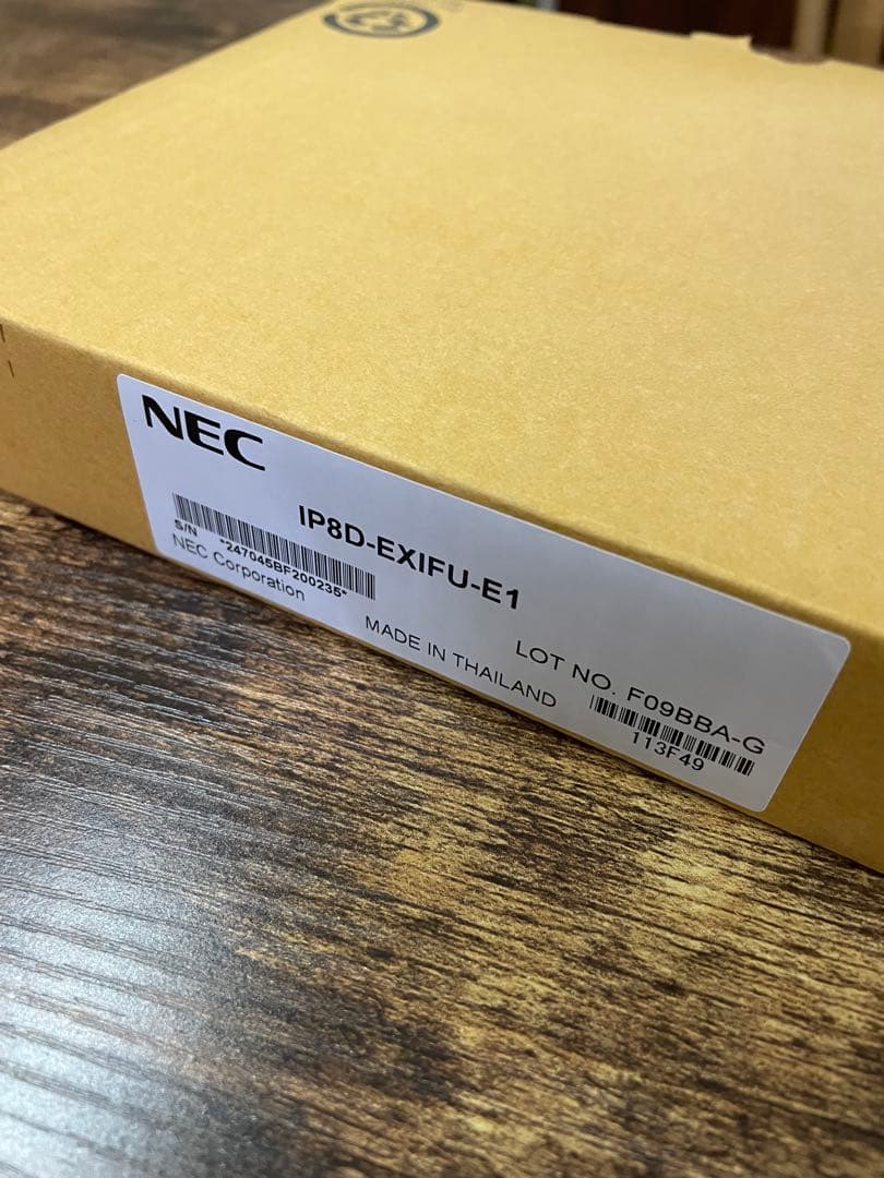 NEC IP8D-EXIFU-E1 通信ユニット 未使用 開封済み