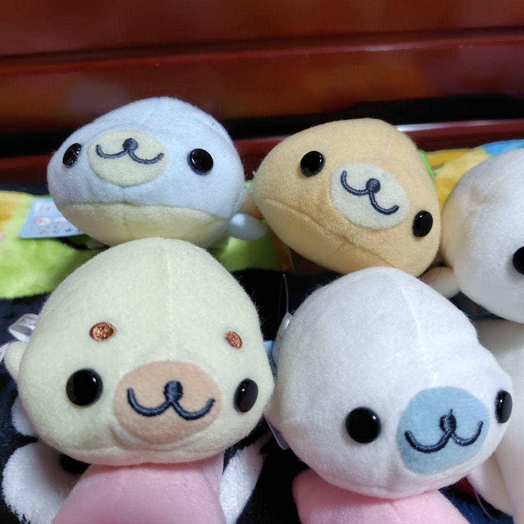 ぷ*に様 まめゴマ　つれてってまめゴマ　マスコット　ぬい活　サンエックス　San