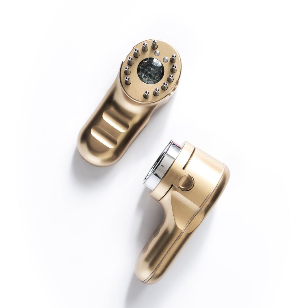 限定未使用品107,800円TILLETティレットゴールドホワイト電気バリブラシ