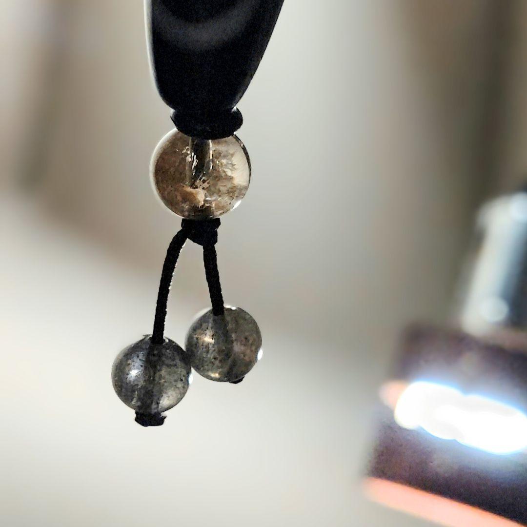 サラちゃん様◆御守り ネックレス【白蛇天珠】プレミアム級至純 レア天然石