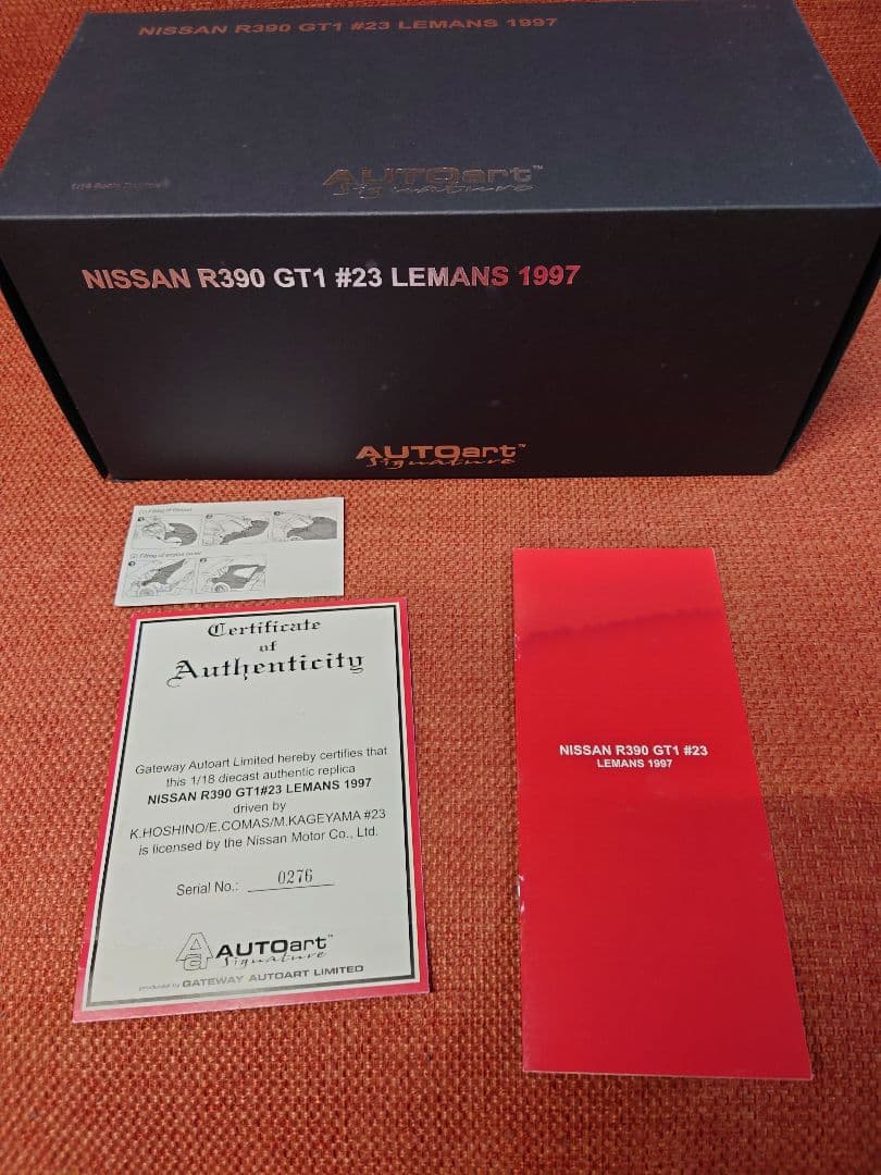 1/18　AUTOart　NISSAN　R390　GT1