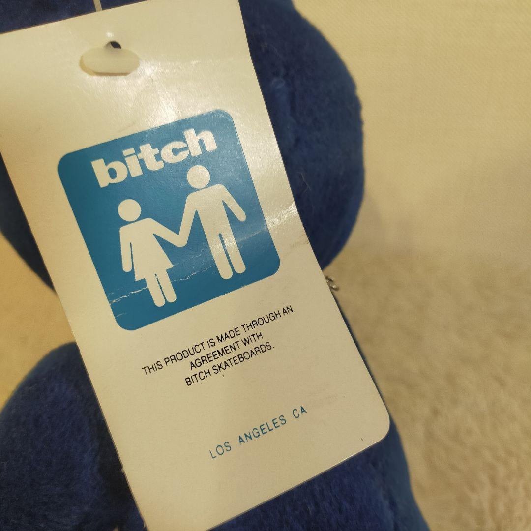 【レア商品】 bitch skateboards ぬいぐるみ ブルー タグ付き