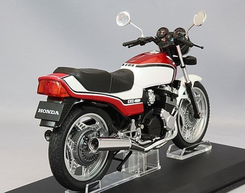 アオシマ スカイネット 1/12 ホンダ CBX400F パールキャンディレッド