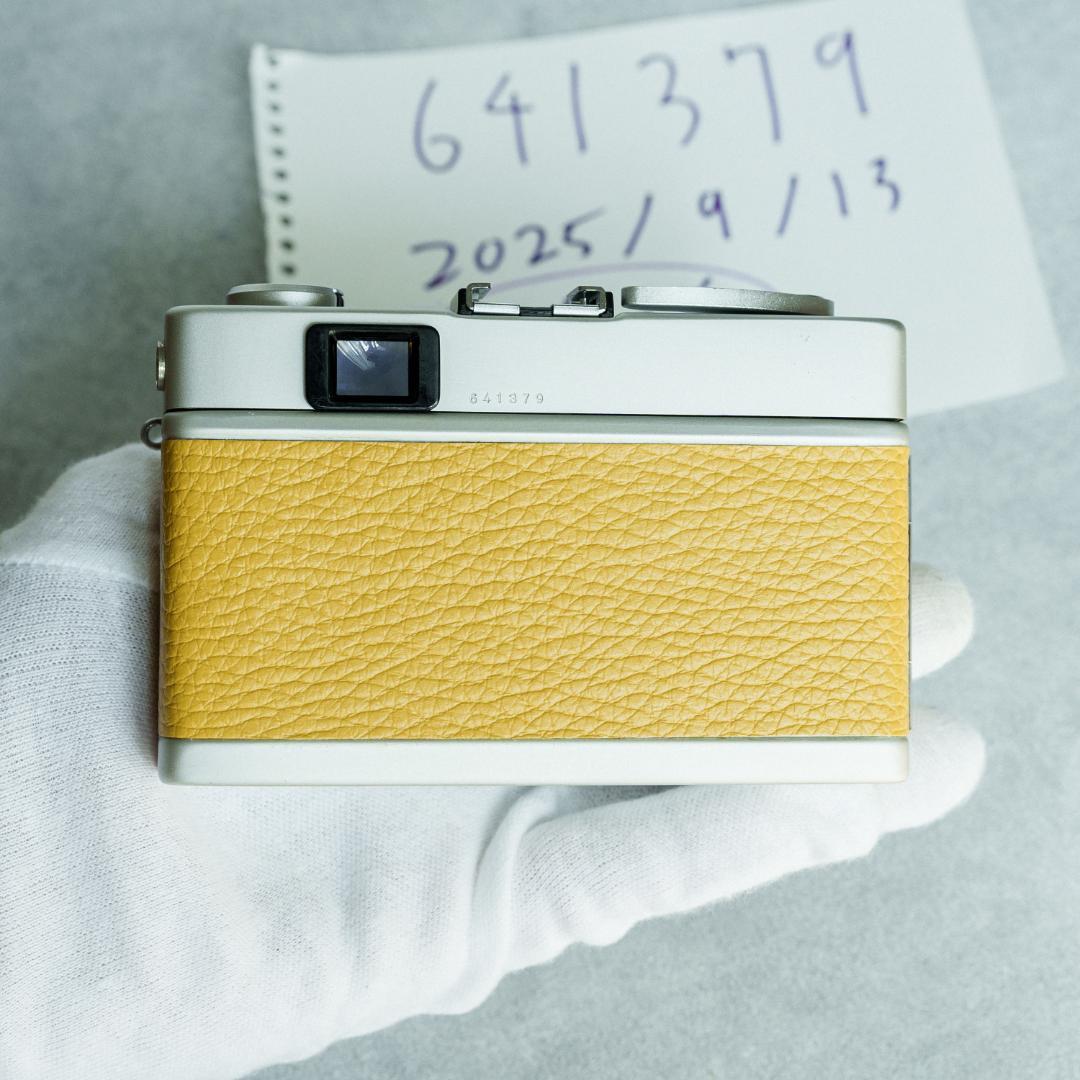 Konica C35 flash matic イエロー【整備済完動品】