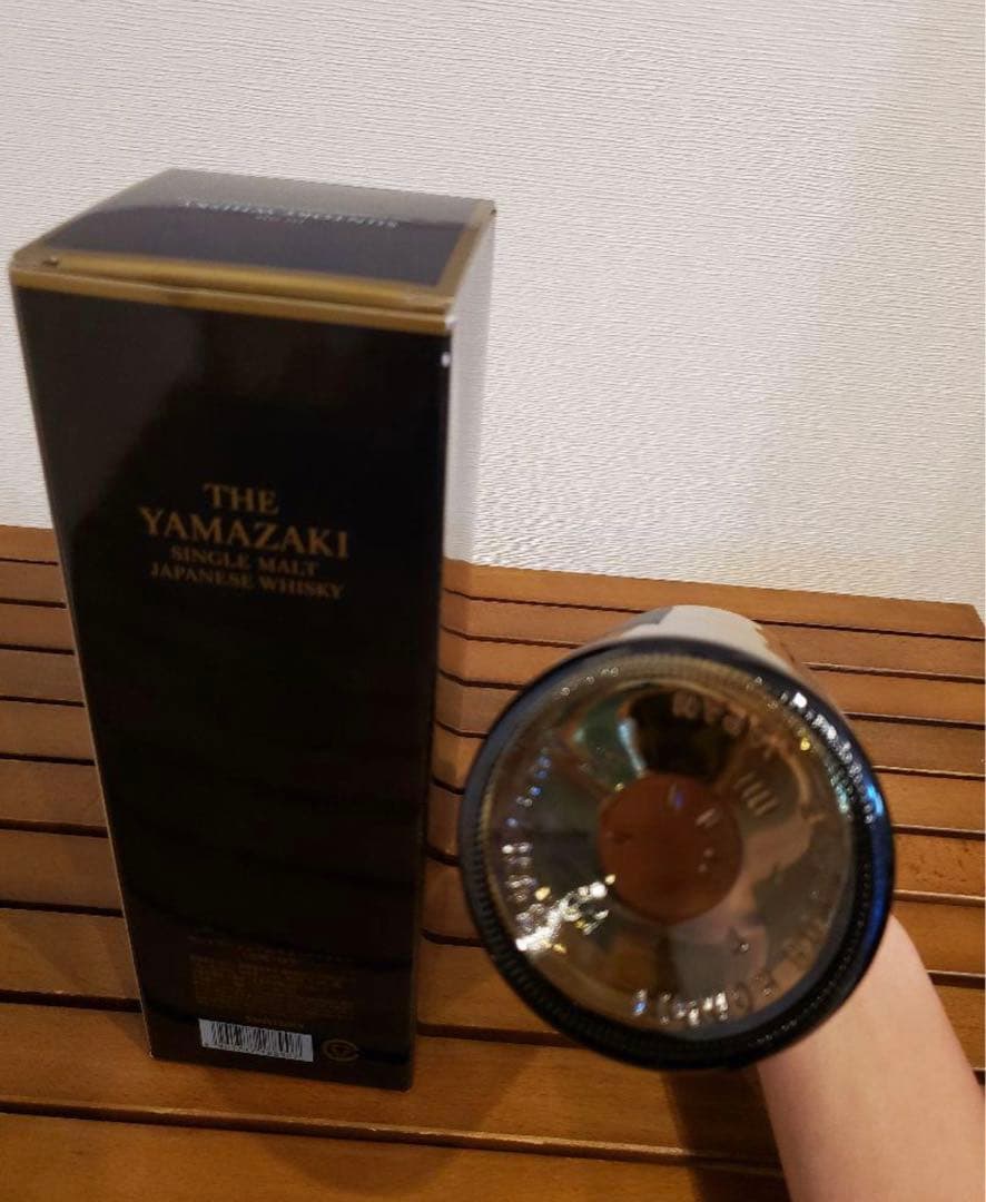 山崎18年☆シングルモルトウイスキー700ml　空ボトル&空箱