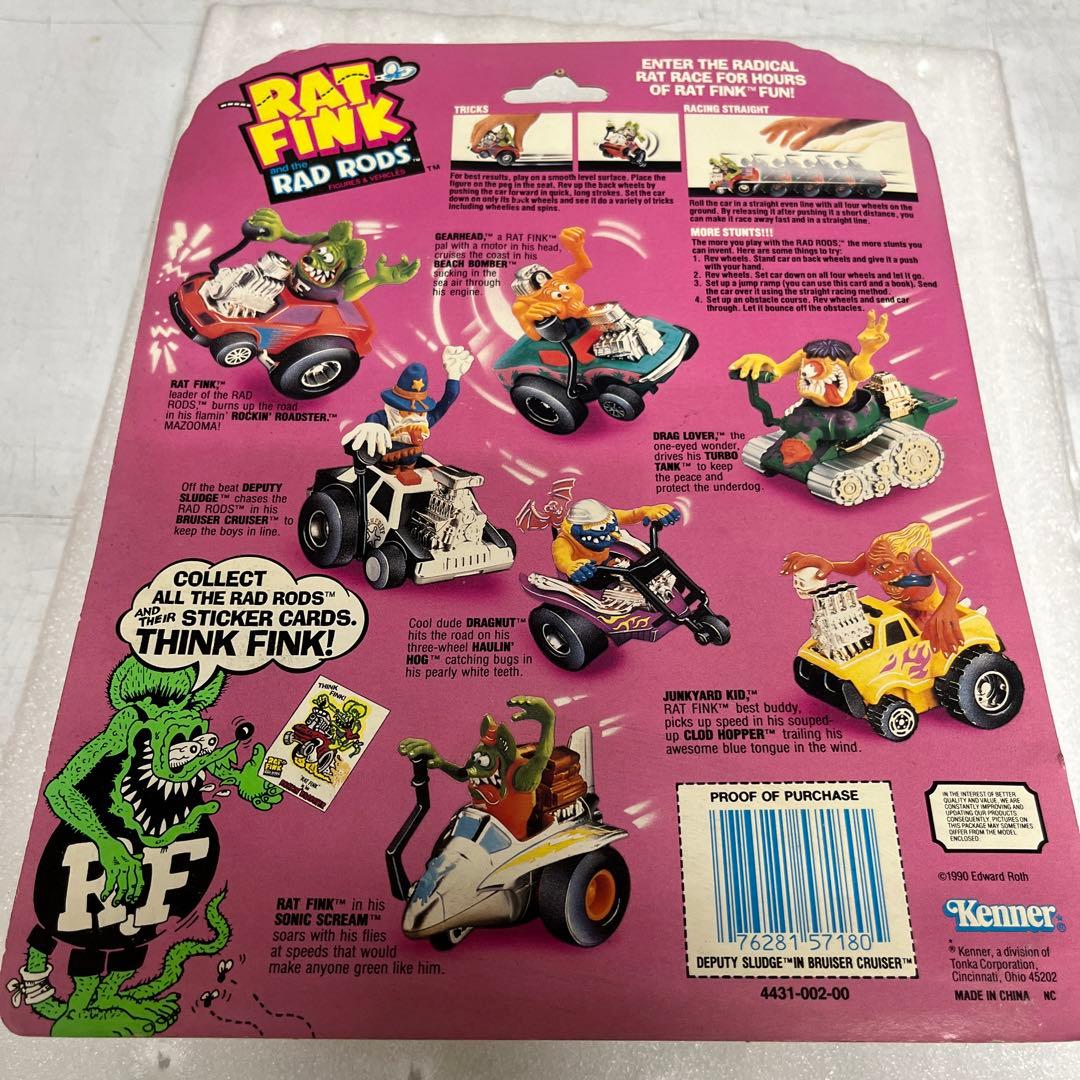 【超希少】old RAT FINK ラットフィンク アクション フィギュア