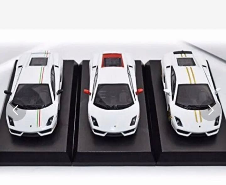 京商 1/64 ランボルギーニ　ガヤルド　3台セット　限定生産品