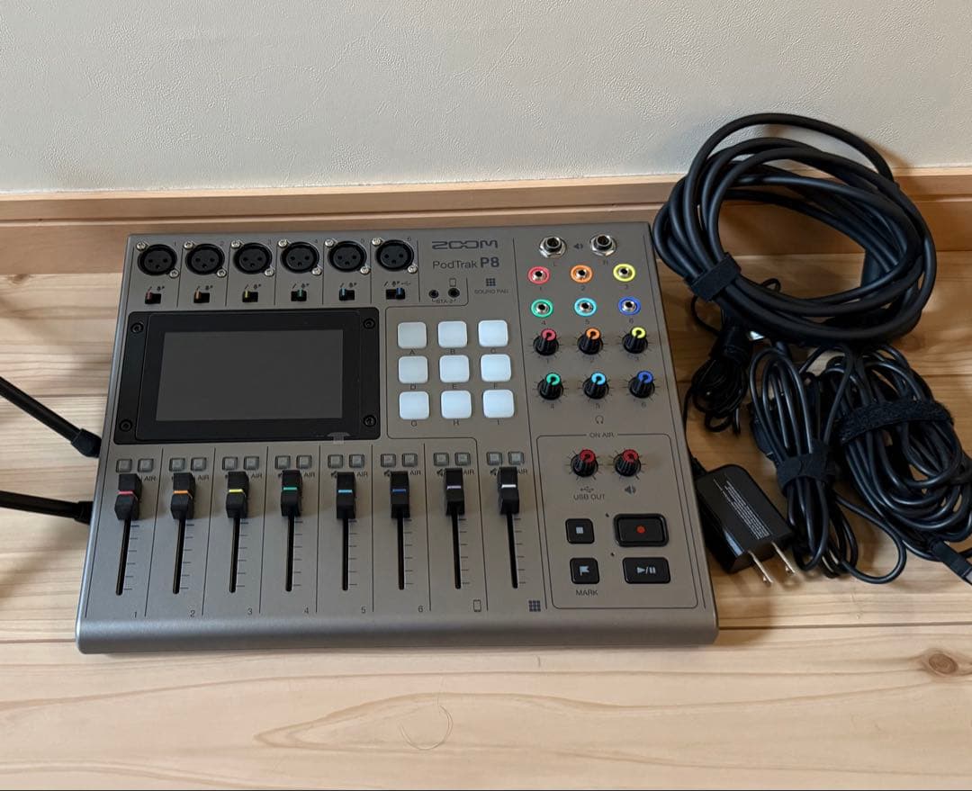 B*r様 ZOOM PodTrak P8 マルチトラックレコーダー