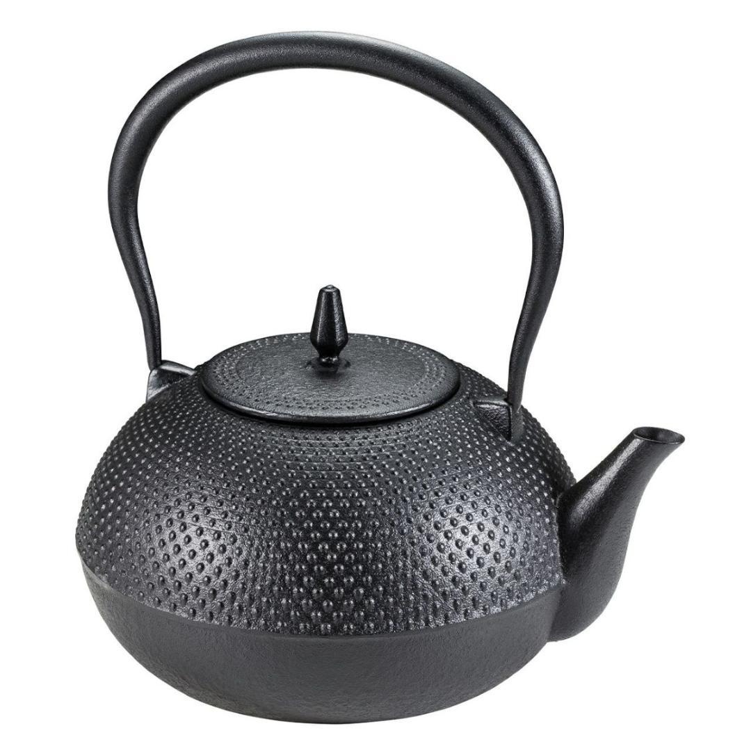 新品未使用　南部鉄器 「南部鉄瓶　梔子（くちなし）」小 1.2L |IH対応