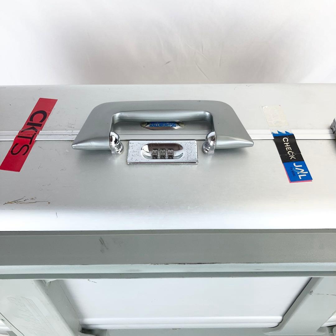 ◆ゼロハリバートン 2輪 スーツケース ぜローラ シルバー アルミ