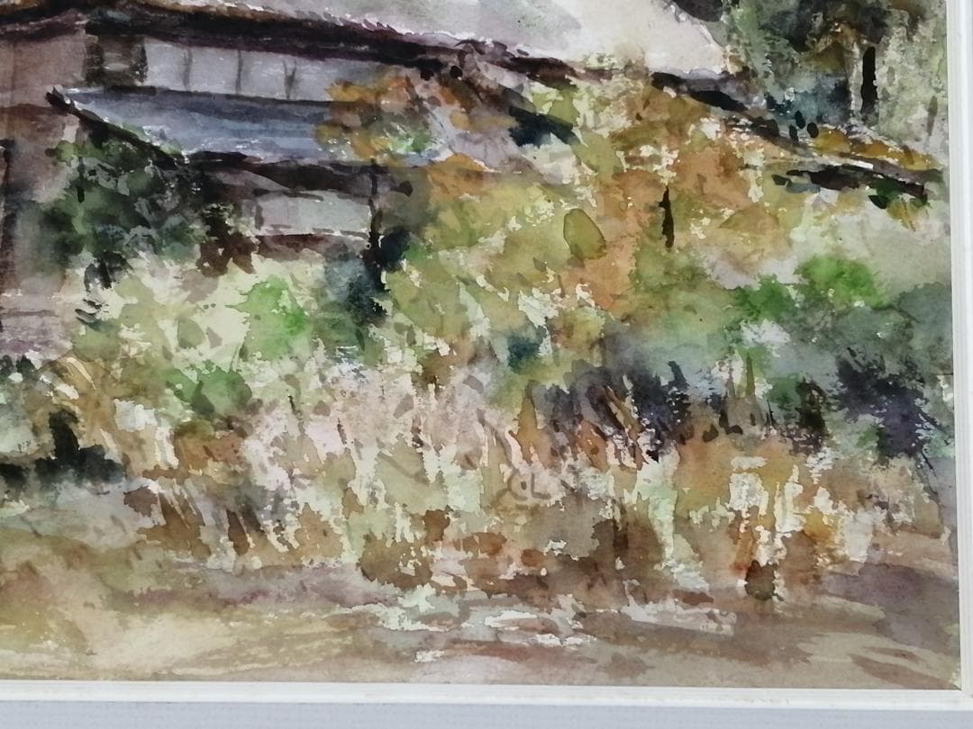 岩脇哲也 水彩画　題名不明