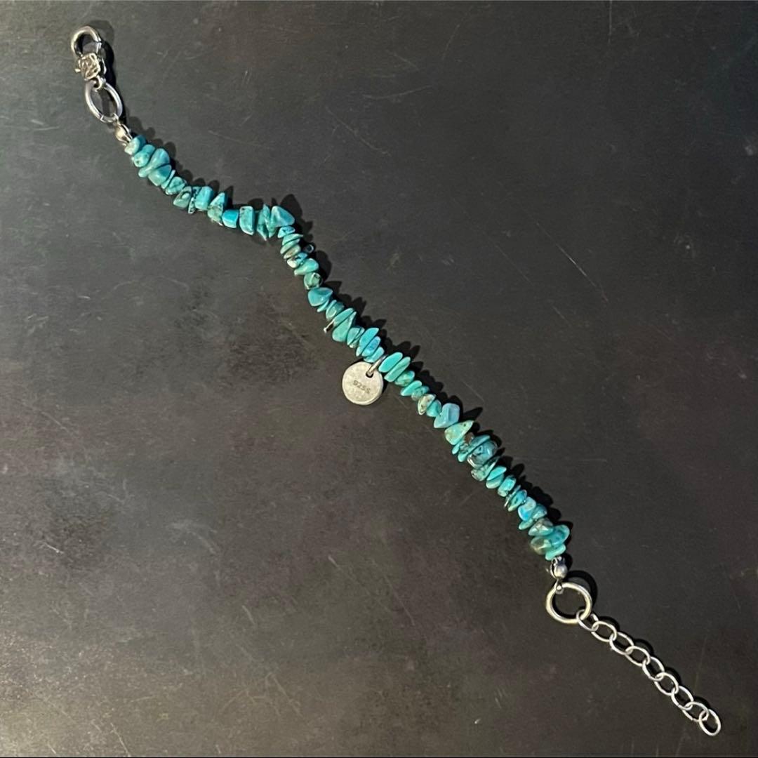 SILVER925 TURQUOISE BRACELET/シルバー/ブレスレット