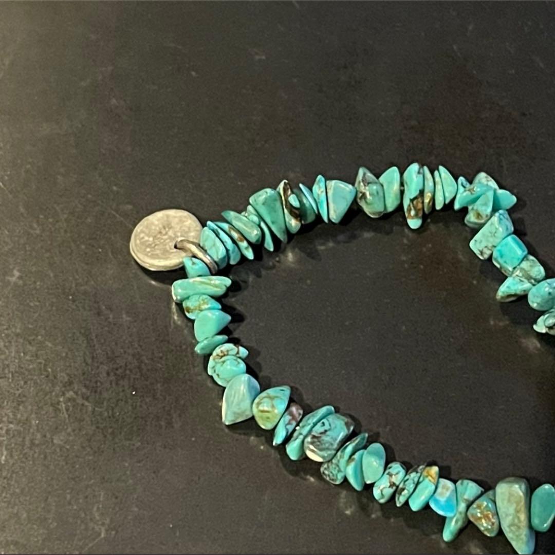 SILVER925 TURQUOISE BRACELET/シルバー/ブレスレット