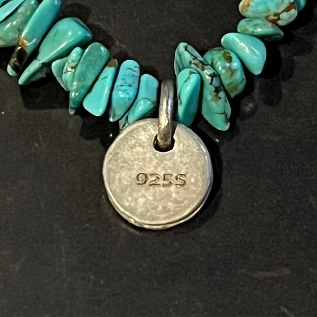 SILVER925 TURQUOISE BRACELET/シルバー/ブレスレット