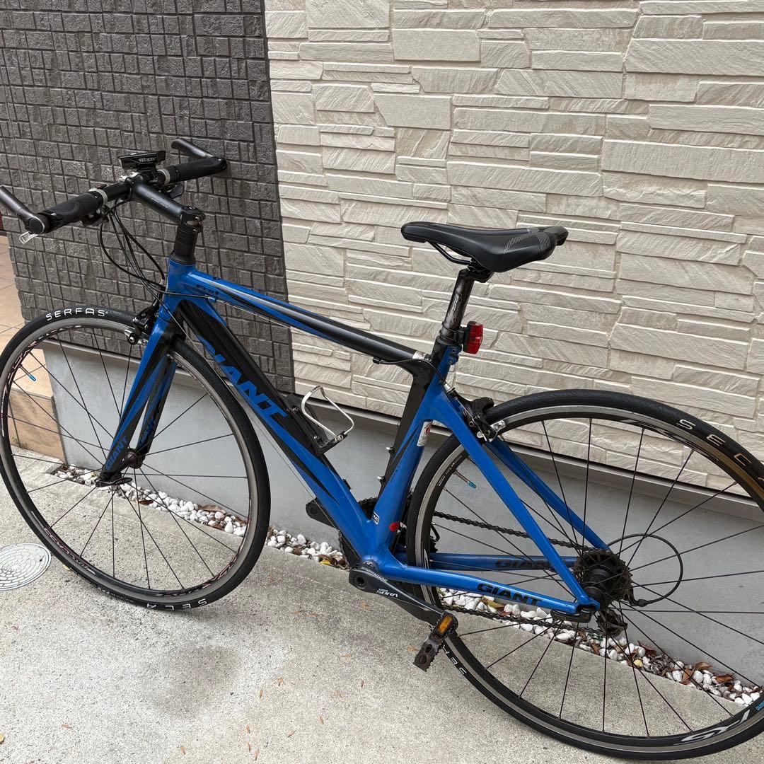 【整備済み】GIANT ジャイアント FCR1 フラットバーロード エアロ 9速