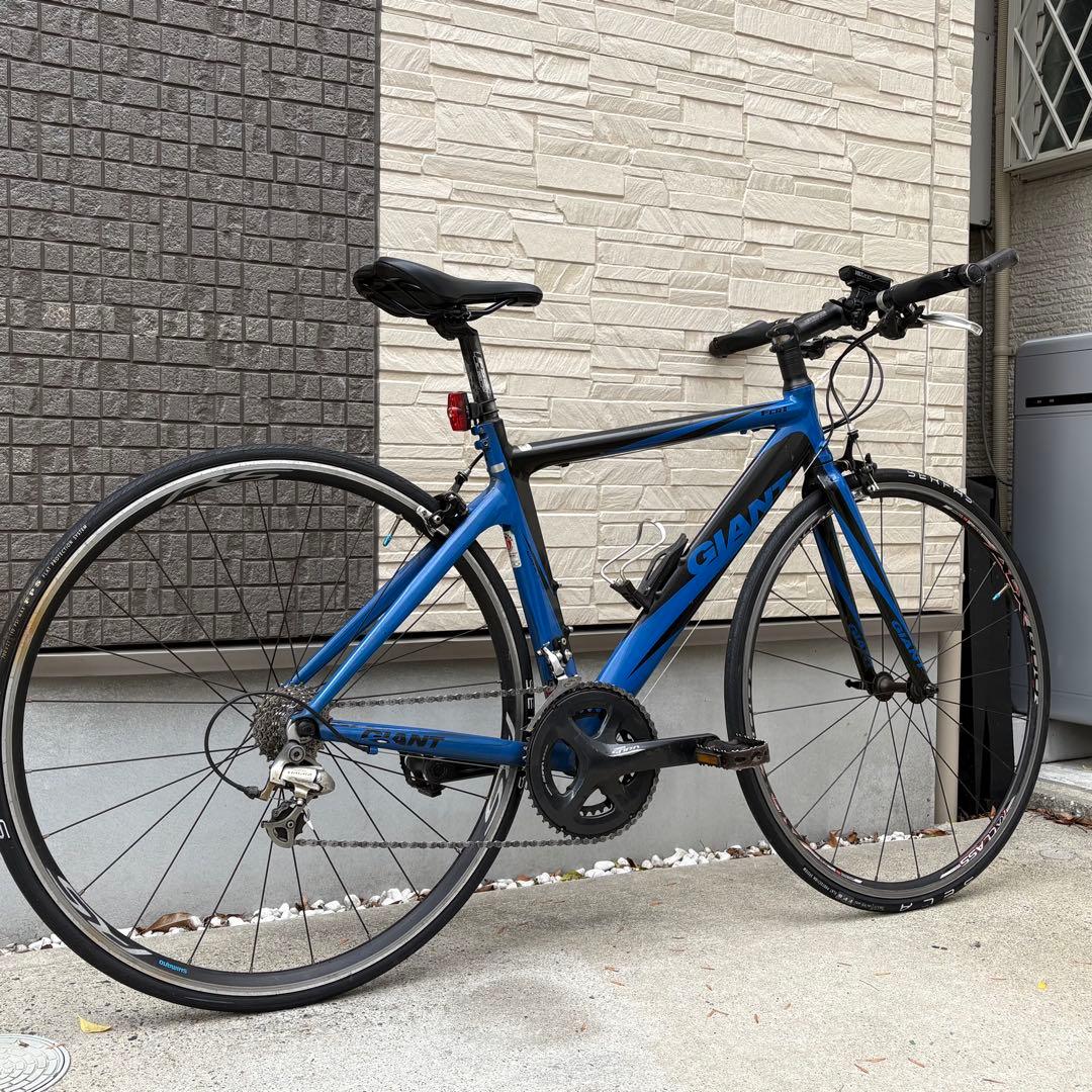 【整備済み】GIANT ジャイアント FCR1 フラットバーロード エアロ 9速